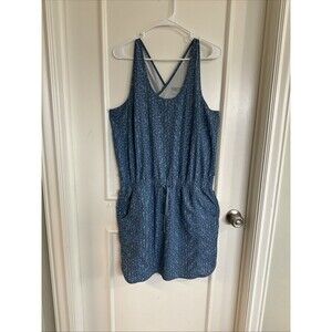 Patagonia Women’s Size Large Fleetwith Active Dress Blue Pattern